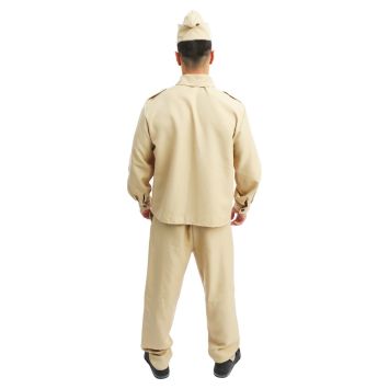 Déguisement de Militaire du D-Day pour homme - Taille au choix