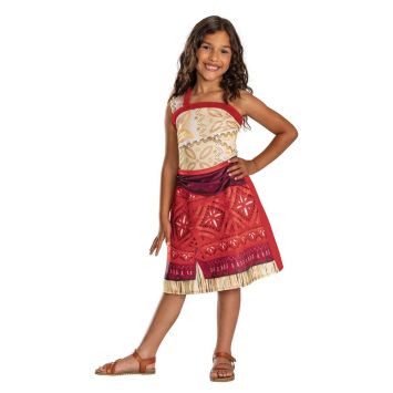 Déguisement de Vaiana pour fille - Taille au choix | jourdefete.com
