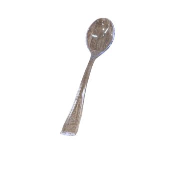 Cuillères transparentes 10 cm pour desserts et entrées en verrines | jourdefete.com