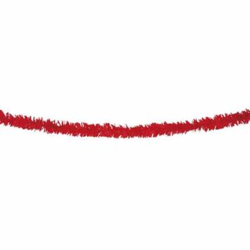 Guirlande Festive à Franges PVC - Rouge