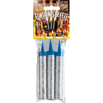Fontaines scintillantes de fête de 95 mm | jourdefete.com
