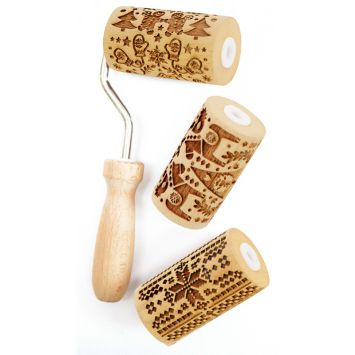 3 mini rouleaux noël | jourdefete.com