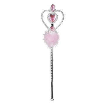 Baguette magique rose et argent