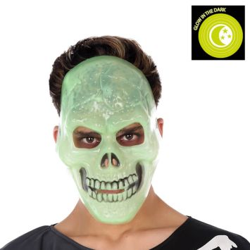 Masque de Squelette Phosphorescent