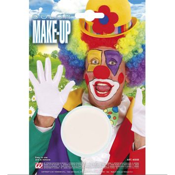 Fard gras de maquillage - Blanc