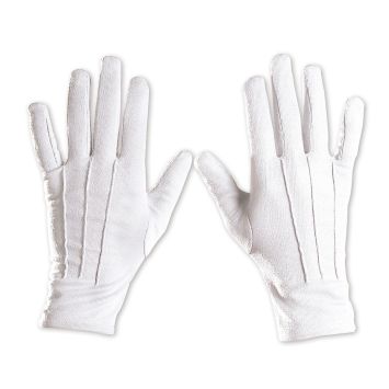 Gants Blancs Courts