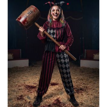 Déguisement de Joker Maléfique pour femme - Taille au choix