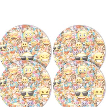 Blister de 4 mini blocs-notes Emoji