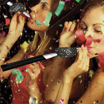6 langues de belle-mère "Bonne Année"  - Réveillon du Nouvel An - Collection Bonne Année