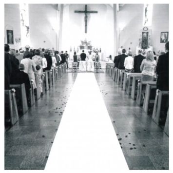 Tapis Blanc Non Tissé - 15 mètres