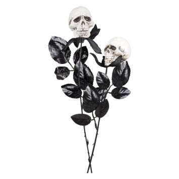 Décoration Rose Tête de Mort 