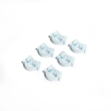 Sachet de 6 Chevaux à Bascule Adhésifs - Bleu
