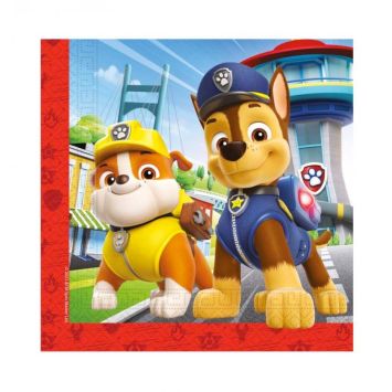 Serviettes Pat' Patrouille Rescue Heroes pour une fête d'aventure | jourdefete.com