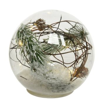 boule lumineuse à poser pour noël | jourdefete.com