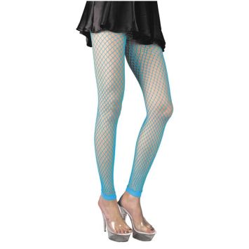 Legging Résille - Bleu Fluo