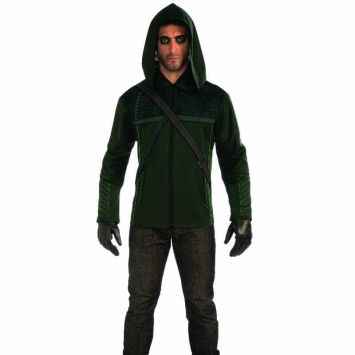 Déguisement de l'Archer Vert "Arrow" - Taille unique