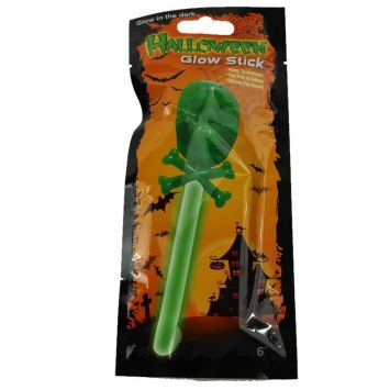 Épée Tête de Mort Phosphorescente - Vert - 15 cm