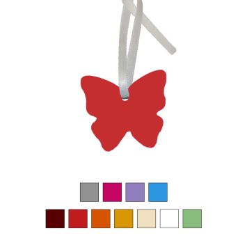 12 Etiquettes Papillons Vitamine Coloris au Choix