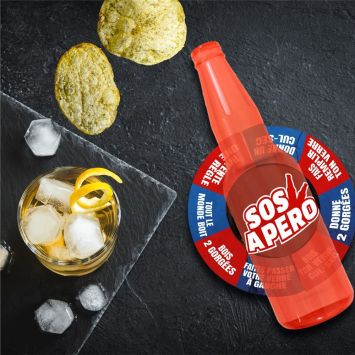 Jeu à boire - Jeu de la bouteille - Collection SOS Apéro