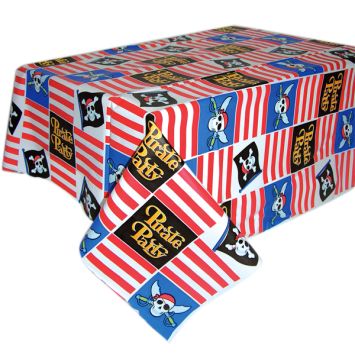 Nappe en Plastique Anniversaire "Pirate"