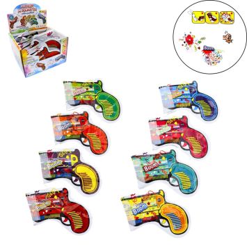 Pistolet à confettis autogonflant coloré pour fêtes et animations | jourdefete.com
