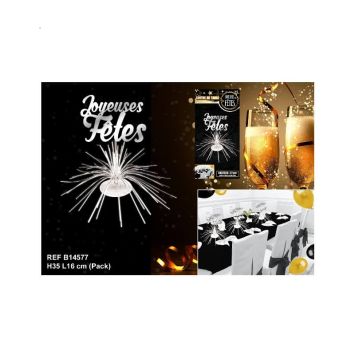 Centre de Table "Joyeuses Fêtes"