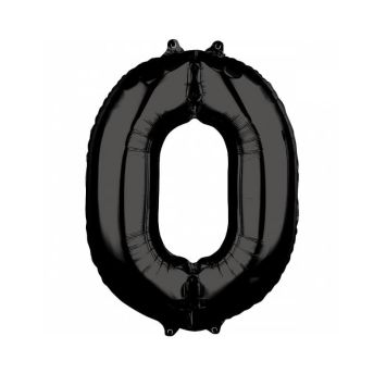 ballon-aluminium-chiffre-noir | jourdefete.com