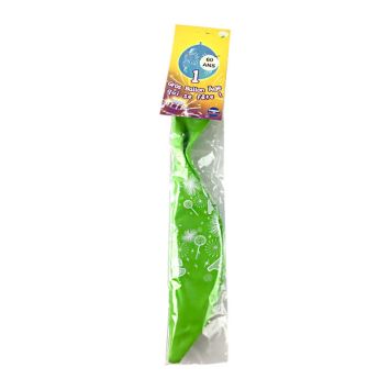 Ballon de Baudruche Géant "60 ans" 1 mètre - Vert Anis