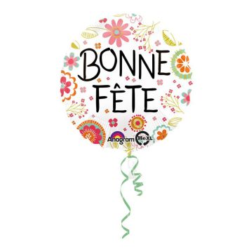 Ballon hélium Bonne Fête !