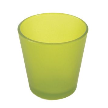Bougeoir en Verre - Vert