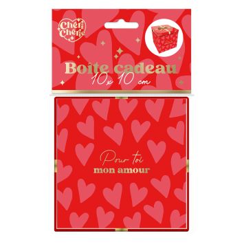 Une petite boîte cadeau élégante pour la Saint-Valentin | jourdefete.com