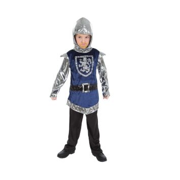 Déguisement Chevalier Bleu Garçon - Taille au Choix