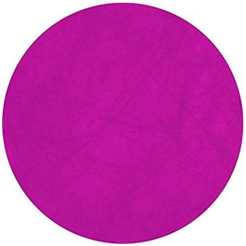 10 Sets de table ronds - Fuchsia