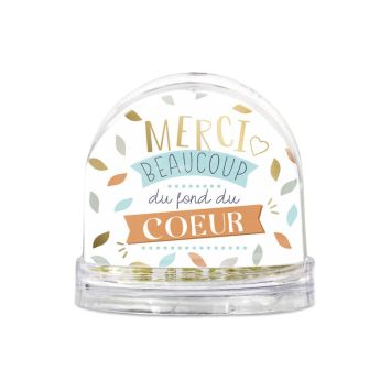 boule à neige merci beaucoup du fond du cœur