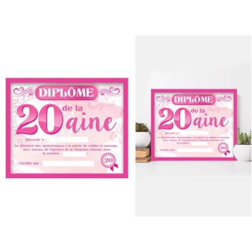 cadre-20-ans-diplome | jourdefete.com