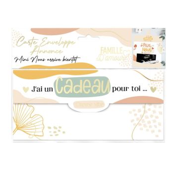 Une belle enveloppe qui va annoncer à votre proche qu'un bébé arrive | jourdefete.com