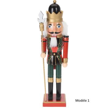 Casse-Noisette en bois - 38 cm - Modèle au choix