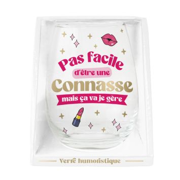 Verre à message humoristique « Cadeau Girls » | jourdefete.com