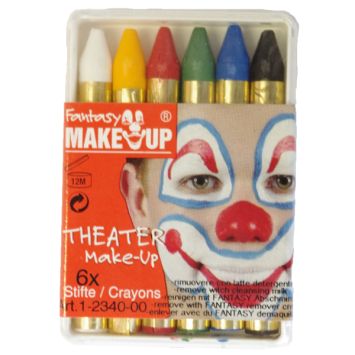 Palette de Crayons de Maquillage PM 6 couleurs 