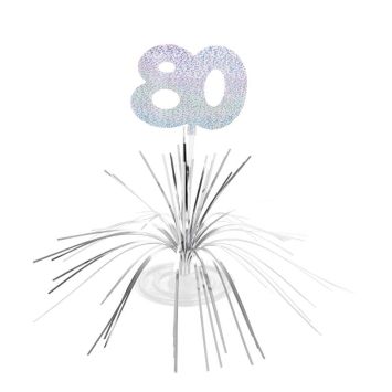 Centre de Table Anniversaire 80 ans