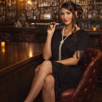 Kit d'accessoires Charleston pour femme