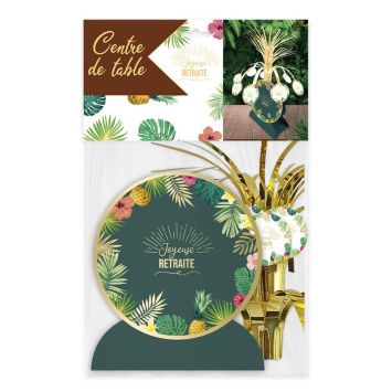 Centre de table - Joyeuse Retraite | jourdefete.com
