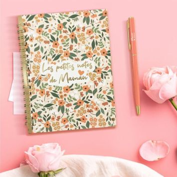 Coffret Carnet de Notes et Stylo - Maman - Collection Maman Chérie