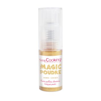 Magic Poudre Dorée 7g pour des desserts brillants | jourdefete.com