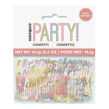 confettis-anniversaire-happy-birthday-rose-gold | jourdefete.com