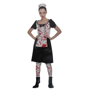 Ce déguisement d’infirmière ensanglantée pour femme sera sublime sur vous lors d’une soirée d’Halloween | jourdefete.com