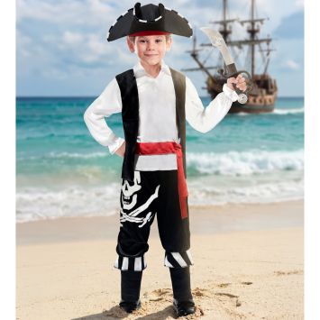 Déguisement de Pirate pour garçon - Taille au choix