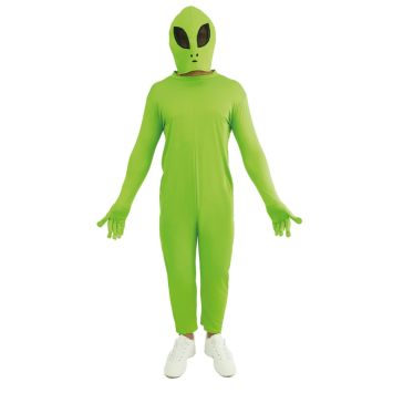 Déguisement extraterrestre vert | jourdefete.com