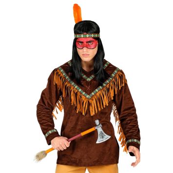 Homme en déguisement indien traditionnel | jourdefete.com