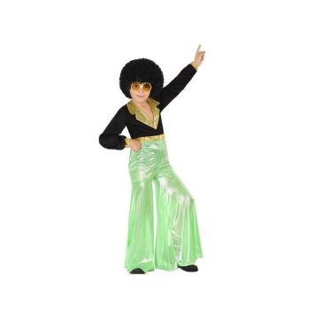 Déguisement Disco pour garçon - Vert Fluo - Taille 10/12 ans | jourdefete.com